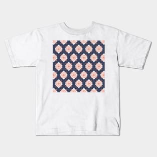 Pink and blue minimalist pattern. Kids T-Shirt